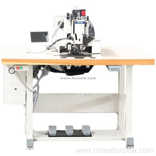 Programmable Extra Heavy Duty Thick Thread Automatic Pattern Sewing Machine with Large Shuttle Hook